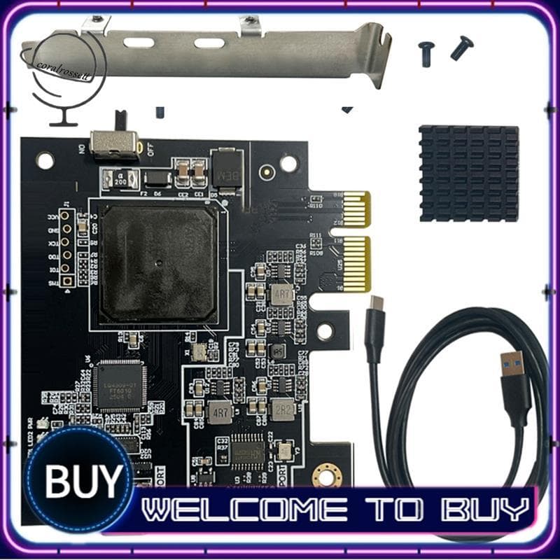Cartão Cap DMA 75t : Placa FPGA Para Liquidificador De Vídeo Kmbox Makcu , PCIe De Acesso À Memória Direta De Alto Desem