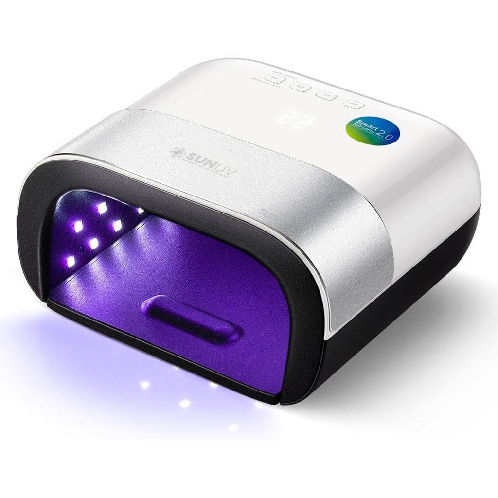 Lâmpada UV SUNUV para Unhas de Gel, Lâmpada UV LED Profissional para Gel SUN3 |   4 Temporizadores e Sensor Inteligente,