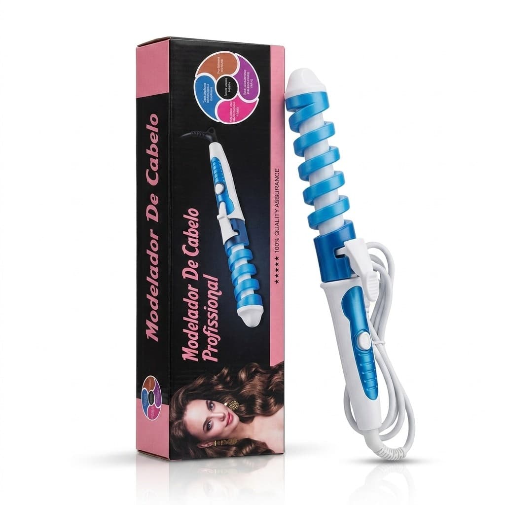 Modelador De Cachos Automatico Cacheador De Cabelo Profissional Bivolt