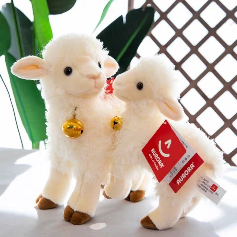 30cm Aurora Mundo Ovelhas Plush Toy Criança Ovelhas Plush Aniversário Travesseiro Ornamento Crianças Presente Do Bebê