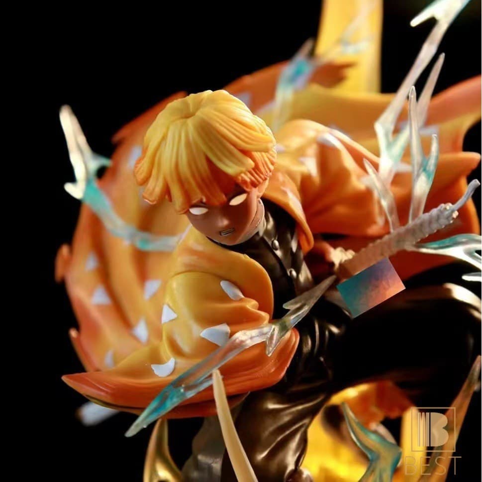 Zenitsu Demon Slayer-Modelo De Flash Thunderbolt Luminoso Para Presente