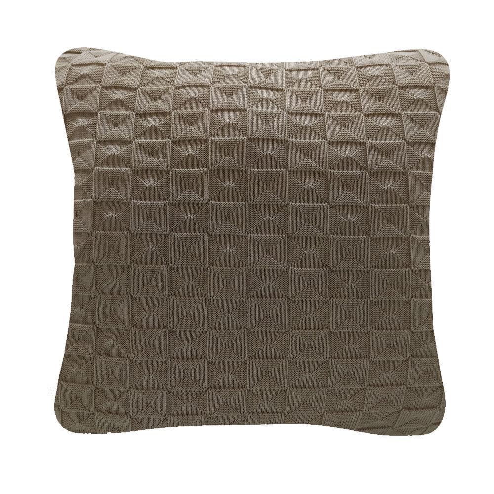 Capa de Almofada em Tricot Pierina - Decortrico
