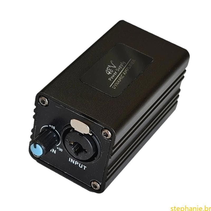 Melhores Amplificadores Sinal Microfones Metal Durabilidade Para Shows E Transmissões Até 30dB A