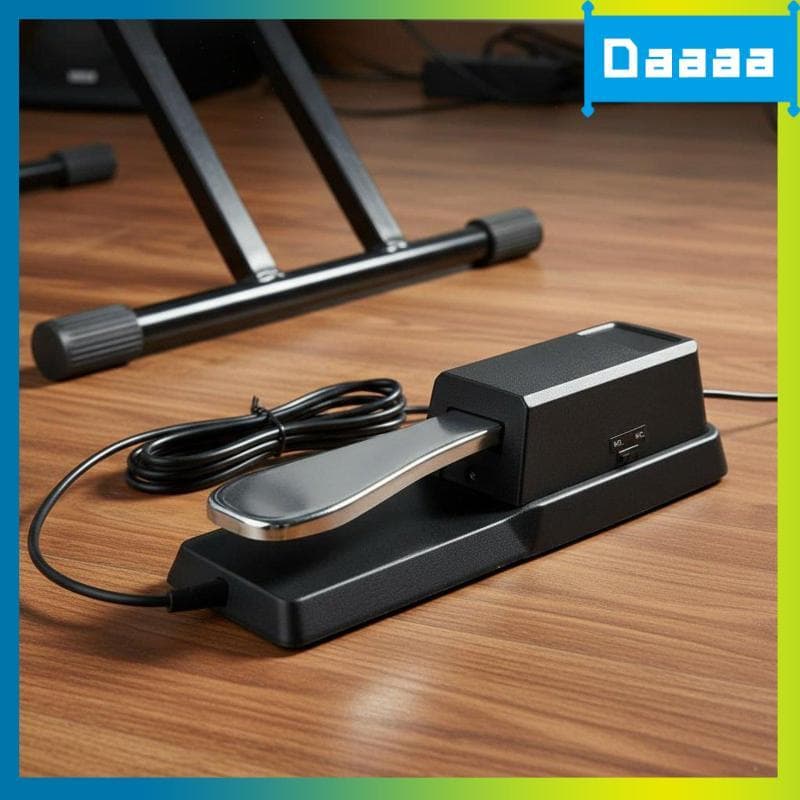 [Zzxitwyq] Pedal De Sustentação Antiderrapante Design Amortecedor De Piano Digital Teclado Eletrônico Controlador De Pé