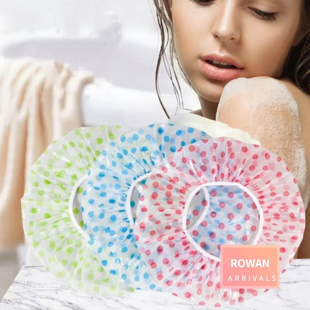 Touca De Banho ROWANBABY , À Prova D'água Para Prevenção De Fumaça De Óleo , Toucas De Cozinha Poeira