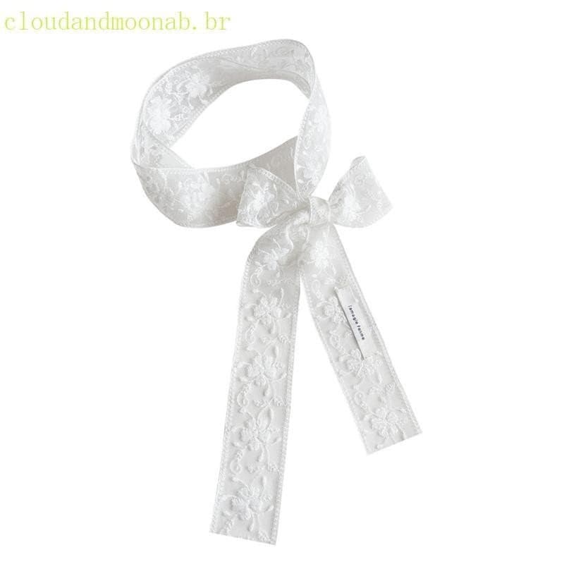 CLO Lenço Vestidos Noite Lenços Renda Seda Cor Sólida