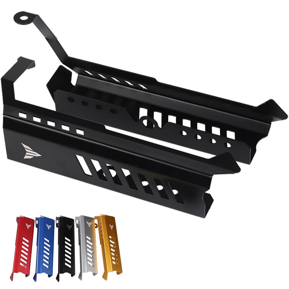 Adequado para Yamaha MT-09 peças de modificação da motocicleta capa do tanque de água rede do tanque de água esquerda di