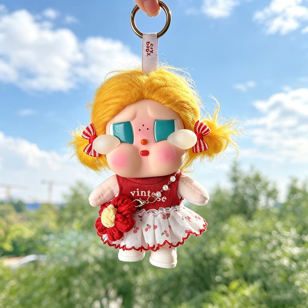 ((Boneca não incluída) Roupas de bebê crybaby de 10 cm, 1a geração, 2a geração, chorando, roupas de bebê de pernas compr