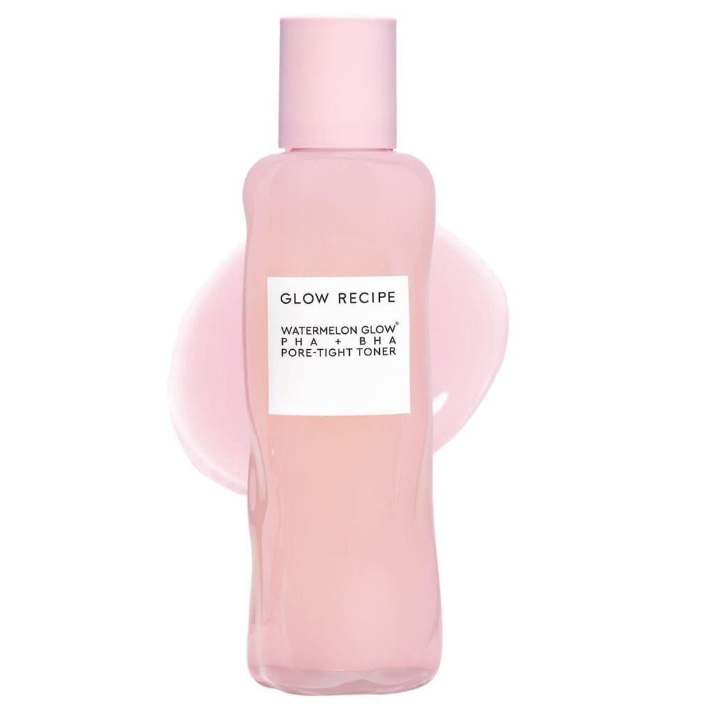 GlowRecipePHA+BHA Tônico Facial, Tônico Esfoliante Coreano para Poros, Esfoliante Químico Suave + Tônico Hidratante, Mel