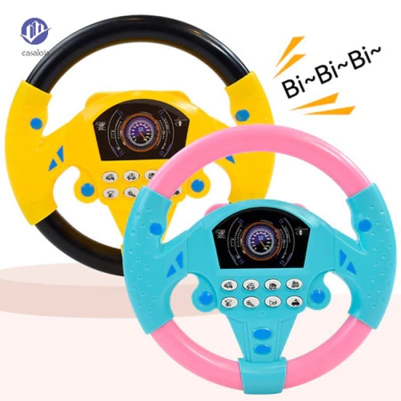 Brinquedo De Volante Infantil-Ferramenta De Jogo De Motorista De Carro Presente Educacional Para Meninos