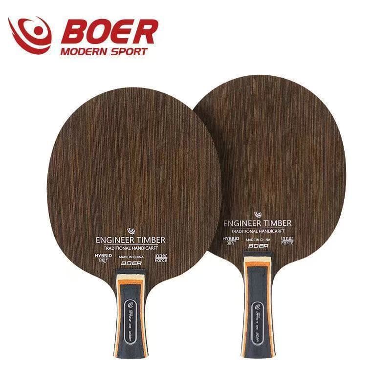 Bol cinco madeira + Fang raquete de tênis de mesa de carbono placa Base treinamento competição ébano Dalbergia faca de f