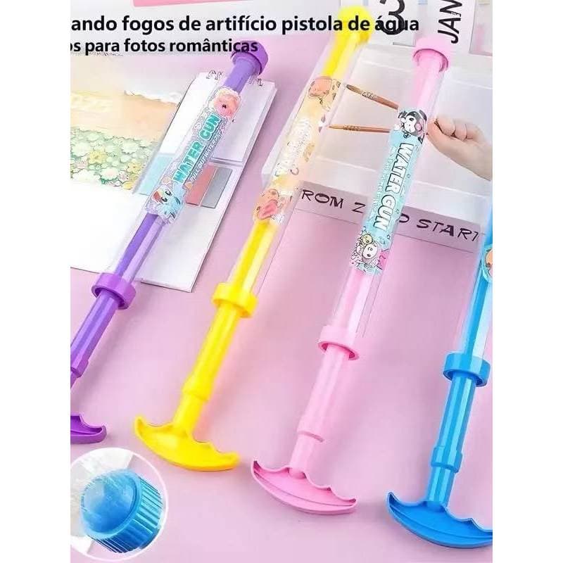 Lança Água Super Jato Efeito Fogos Diversão Ar Livre Praia Piscina Verão Brinquedo Pra Todas as Idades Bomba de Água