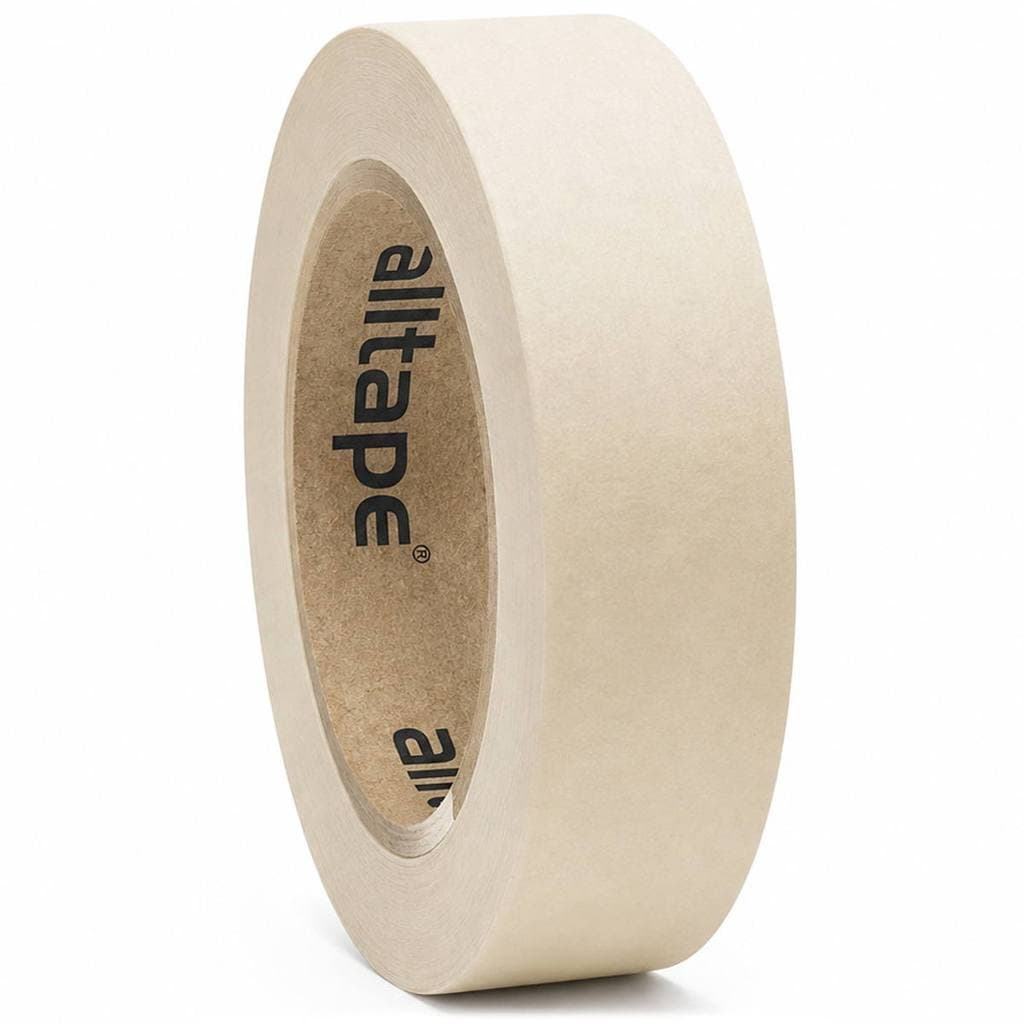 Fita Crepe 24mm x 50m 1 Rolo para Embalagens Pinturas Fixações Trabalhos Escolares Alltape SK710