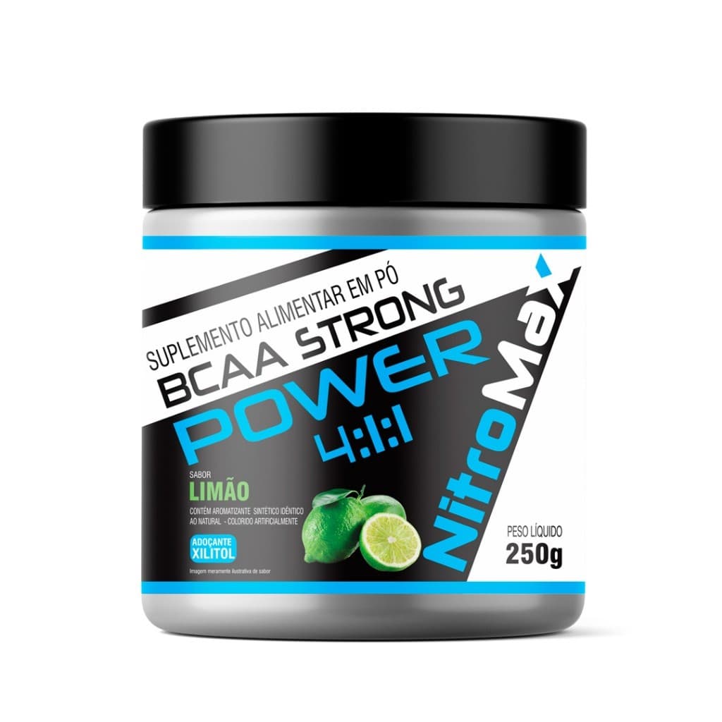 BCAA Strong Power 4:1:1 Pote 250g Nitromax