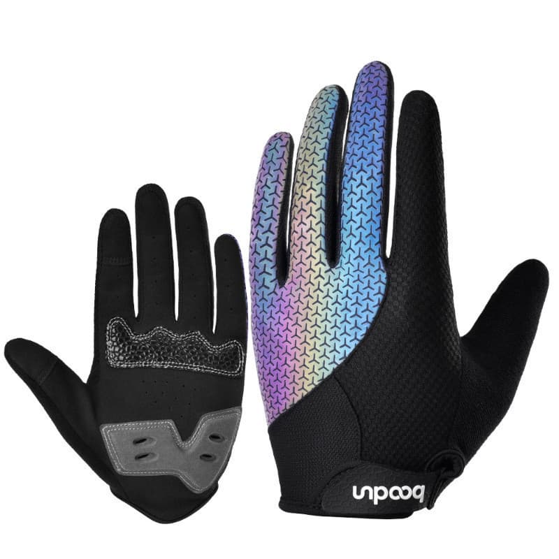 Novas luvas de Ciclismo Ao ar livre / luvas esportivas coloridas de Microfibra / Luvas de bicicleta Unissex