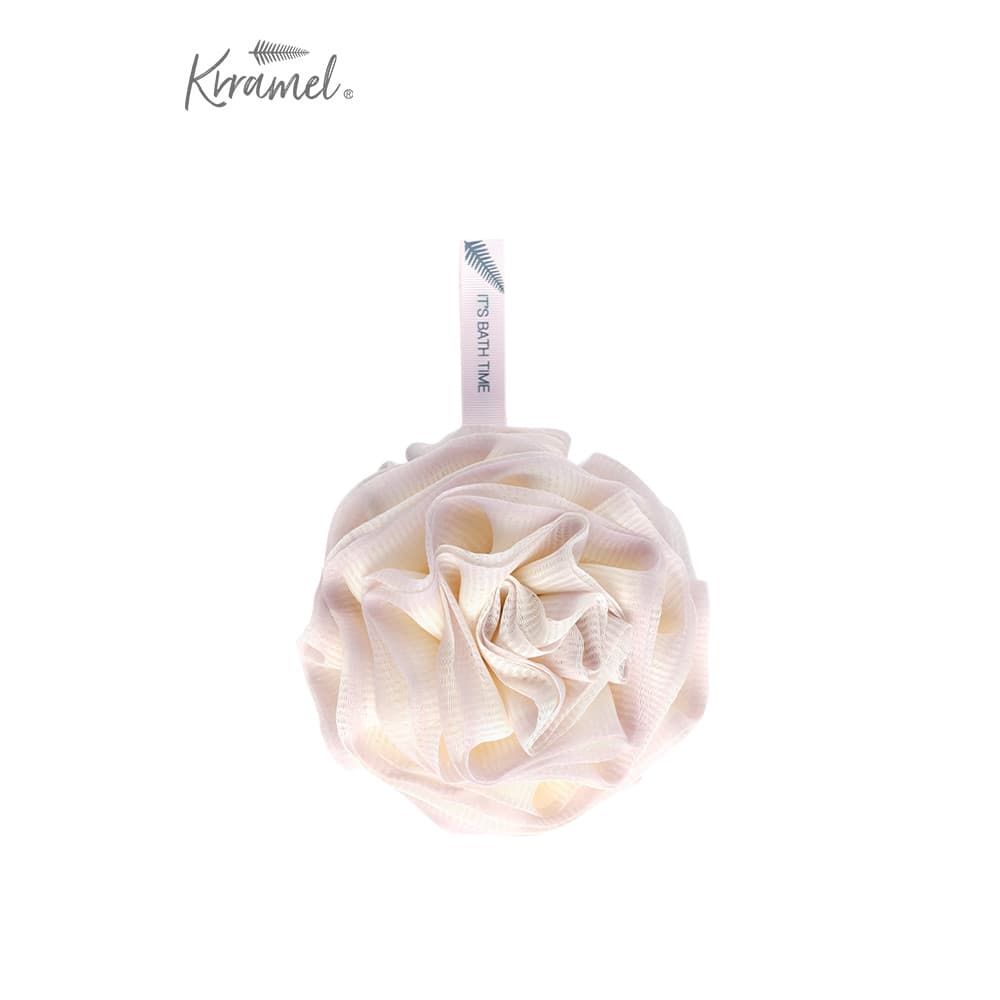 KRRAMEL2026 Novo estilo bola de banho High-End Super macio bola de banho feminino flor bolha banho