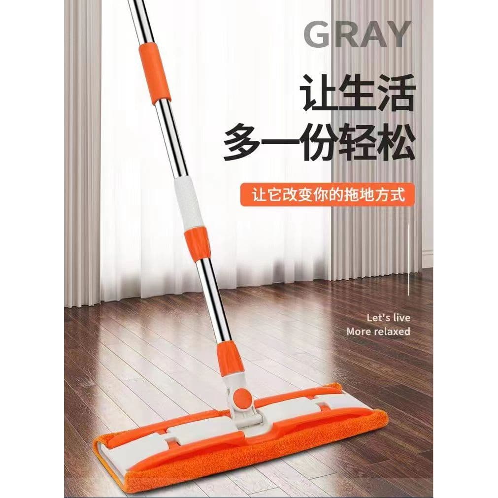 Grande Clip-On mop limpador haste telescópica limpeza de teto ferramenta útil mop doméstico parede telhado telha
