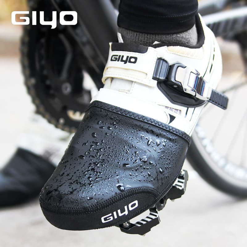 GIYO bicicleta sapato capa bloqueio sapato capa meia palma à prova de vento quente Mountain bike estrada auto-travamento