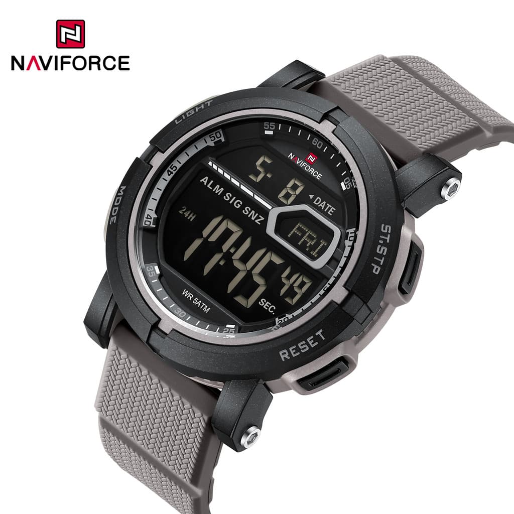 NAVIFORCE NF7139 Relógios Digitais De Marca Superior Esportes LED Relógio Digital Com Cronômetro De Luz Para Homens