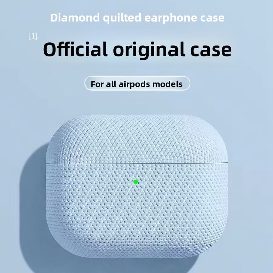 Textura Fosca , Capa De Fone De Ouvido Bluetooth Sem Fio De triangular , Adequada Para Airpodspro3 2 1 Protetora Airpods