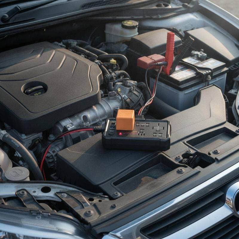 xiny Testador De Relé Automotivo Tensão Inspetor De Bateria Automotiva Indicador LED Universal 12V Teste Eletrônico n
