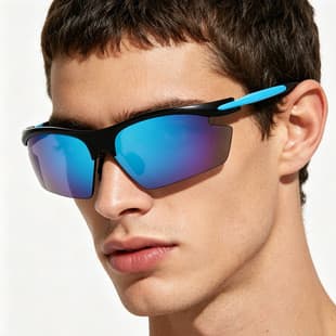 [Estoque pronto] Novo estilo de óculos de ciclismo que mudam de cor, maratona, corrida, esportes ao ar livre, óculos de