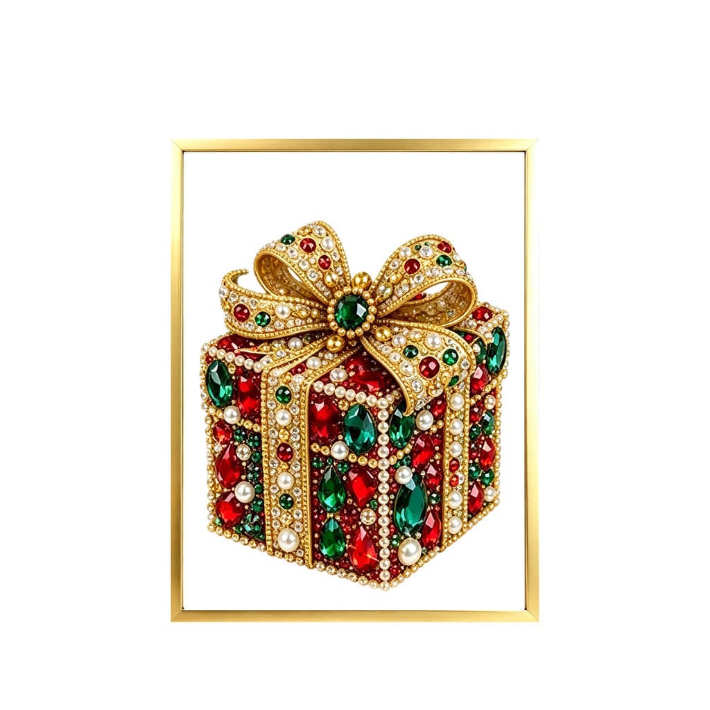 DIY moldura de foto de natal pintura a óleo Kit de presente completo natal tridimensional pai-filho fácil de fazer outro
