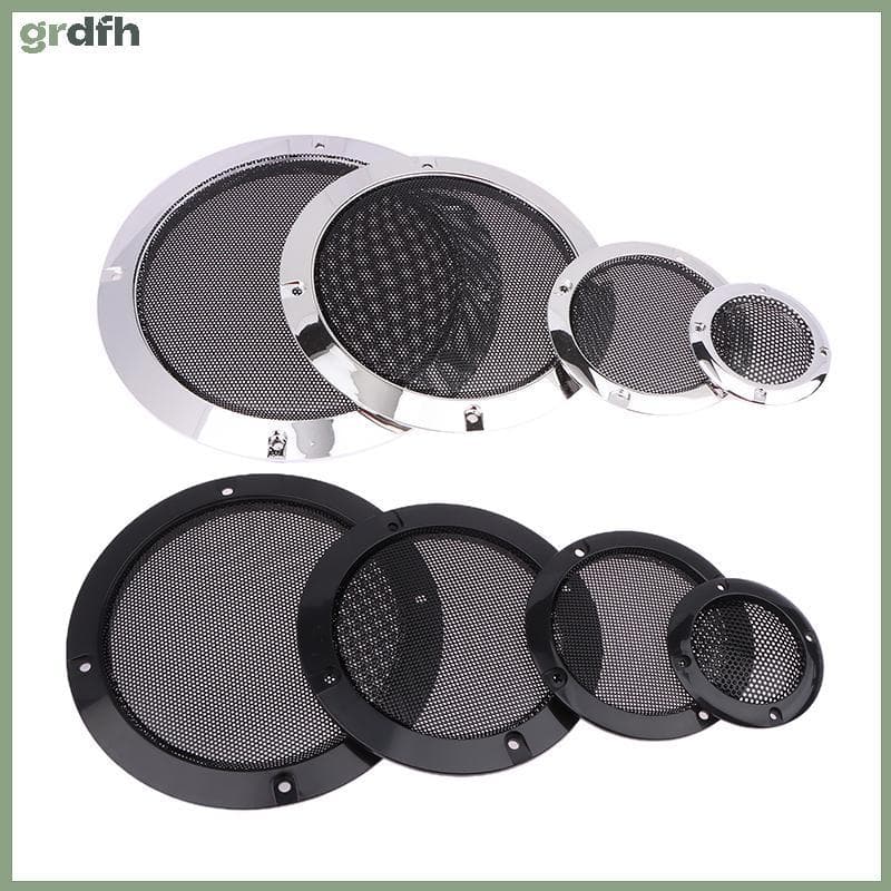GARDE 2/3/4/5/6.5/8 Polegada Alto-Falante Net Capa Carro Casa Malha Gabinete Falantes Quadro Plástico Metal Ferro Fio Gr