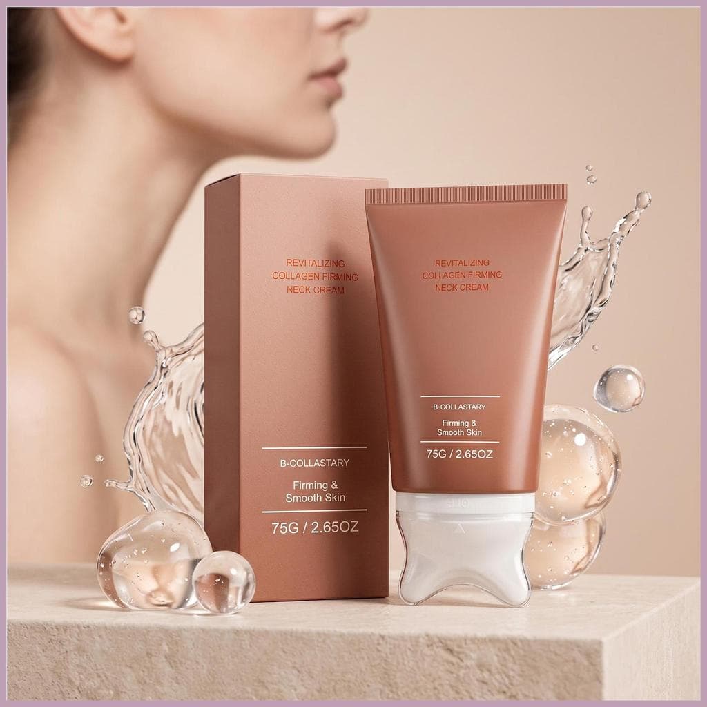 Creme De Levantamento De Pescoço 75g , Não Gorduroso , Suavizante , Hidratante Nutritivo , Para Reparo De Elasticidade ,