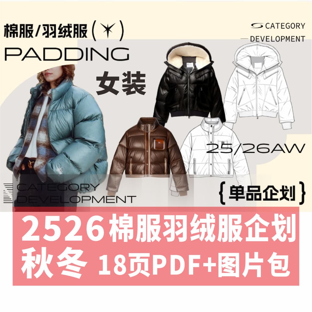 2526 Outono Inverno Roupas Femininas Jaqueta Acolchoada de Algodão Moderna Jaqueta Roupas Femininas Planejamento de Prod