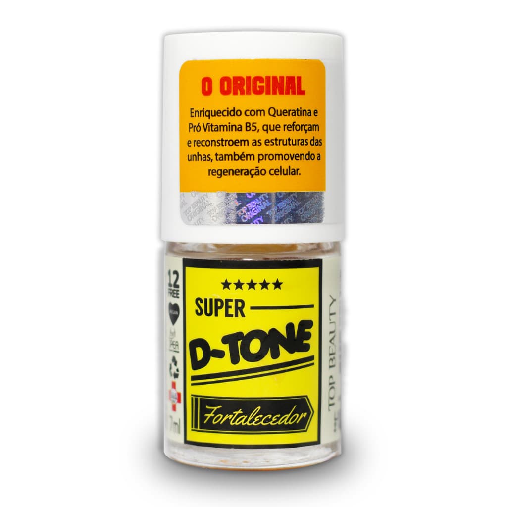 Base D-tone Fortalecedor 12 Free Sos Unhas Top Beauty