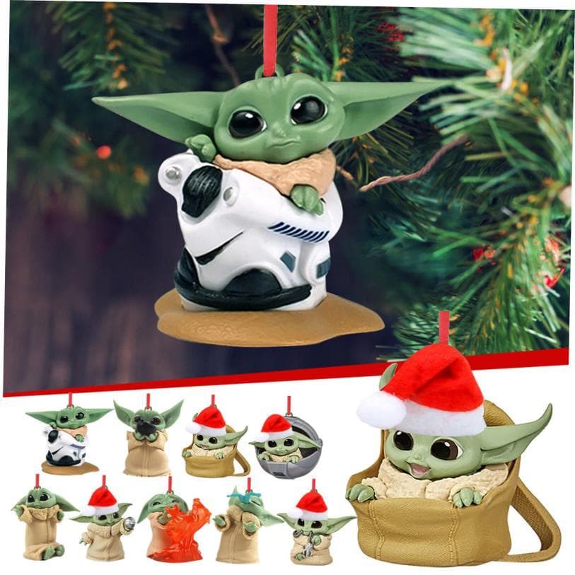 Decorações De Árvore De Natal Com Pingente ? Disney Yoda