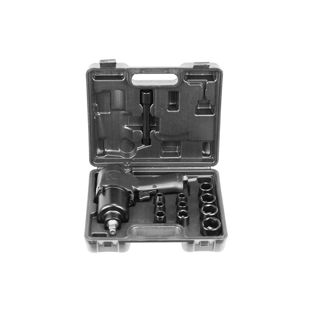 Kit Chave De Impacto 1/2″ 14 Peças 66KGF Torque Preta