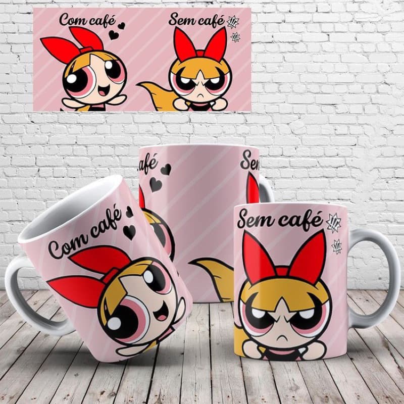 FLORZINHA 325ML CANECA DE PORCELANA