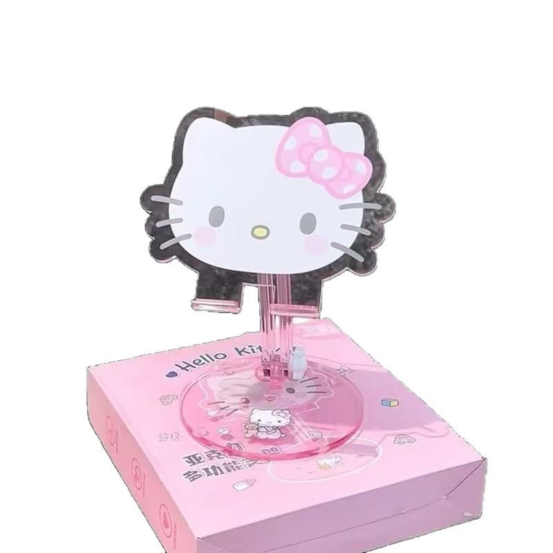 Suporte de mesa para apoiar itens decorativos, suporte fofo para tablets, design de desenho animado, altura ajustável pa