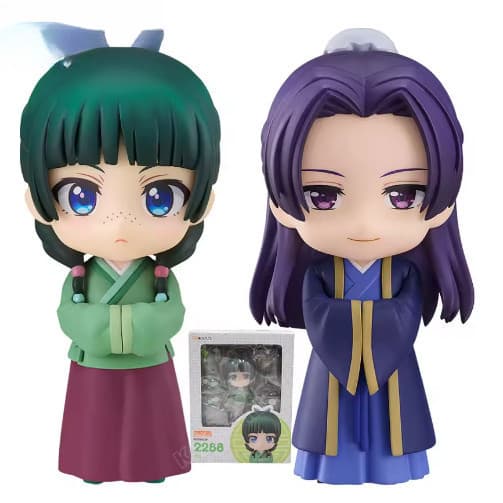 Nendoroid 10cm The Apothecary Diaries Maomao #2288 Jinshi #2372 Model action figure boneco brinquedo Presente