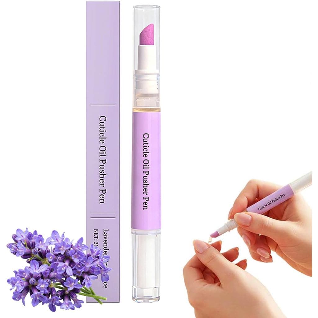 Empurrador de Cutículas e Caneta de Óleo 2 em 1, Nova Caneta de Óleo Nutritivo 2026, Caneta Portátil para Cuidado das Un