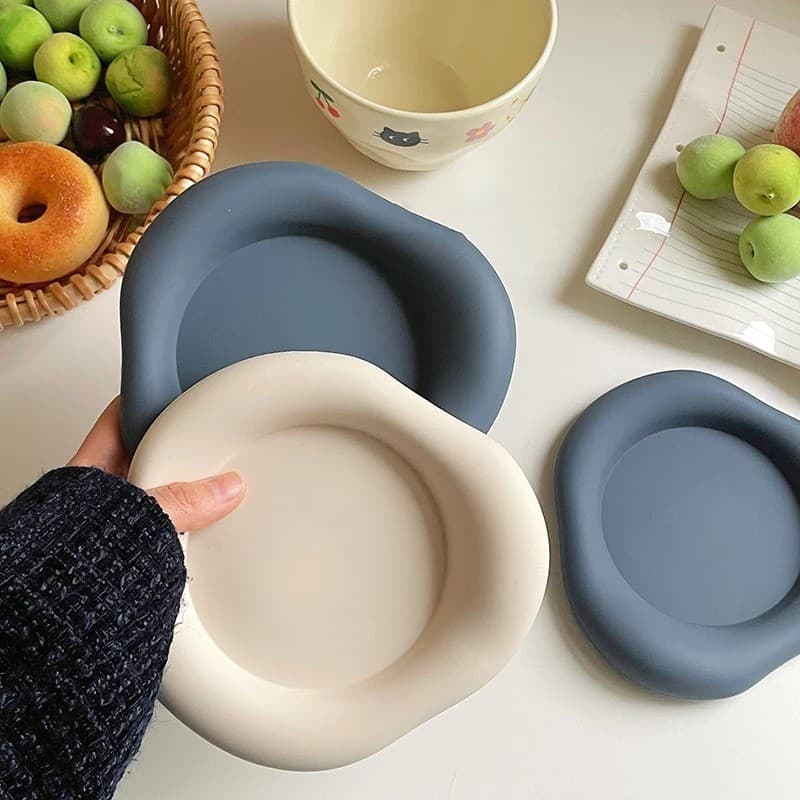 Tapete De Silicone Em Formato De Nuvem , Resistente Ao Calor , Copo De Bebida Mais Grosso , Antiderrapante , Acessórios