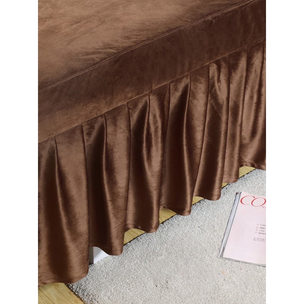 Colcha de salão de beleza simples veludo beleza colcha massagem colcha peça única com furo 29929a