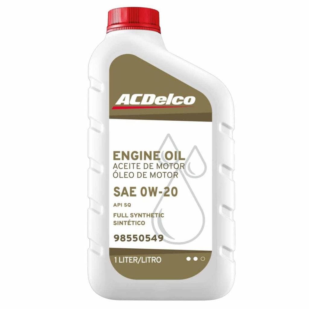 Óleo sintético motor SAE 0W20 API SN ACDelco 98550549