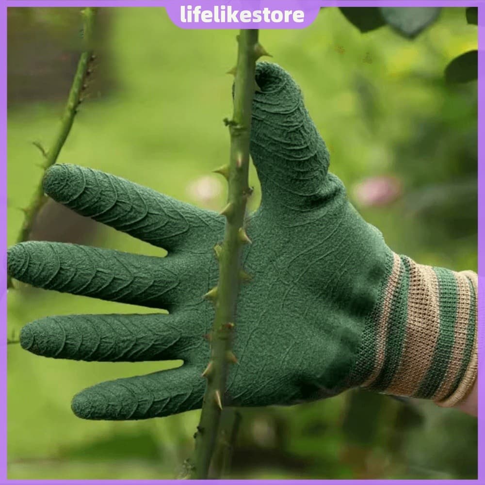 Luvas De Trabalho Resistentes A Espinhos Premium Para Jardineiros , Mulheres , Homens , Rosas , Cacto [lifelikestore.br]