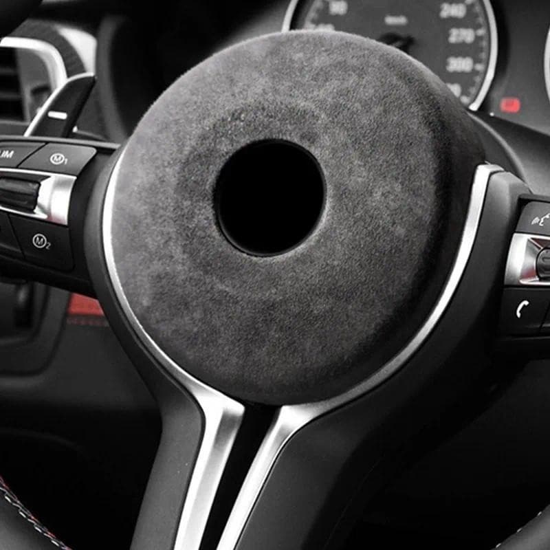 TPIC Feito De ALCANTARA Adesivo De Quadro De Capa De Volante De Carro Para BMW F30 F34 F20 Acabamento Interior De Carbon