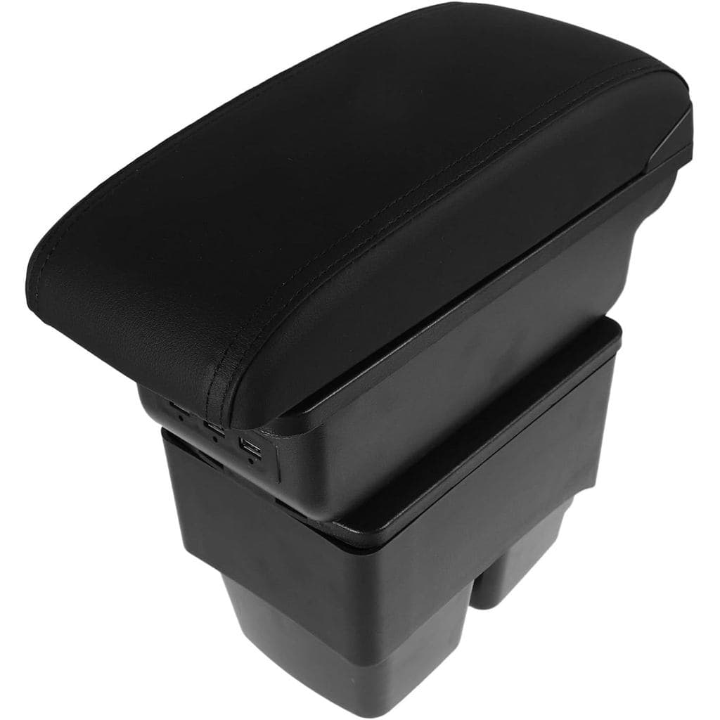 Caixa De Apoio De Braço Do Console Central Carro ABOOFAN Compatível Com Ford Fiesta Organizador De Armazenamento Durável