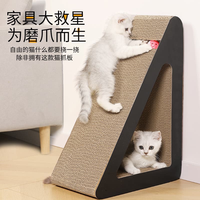 Placa para arranhar gatos, resistente ao desgaste, não arranhões, resistente a arranhões, papel ondulado, Anti-arranhões