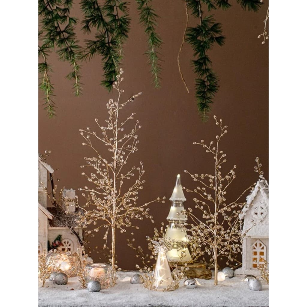 Juhan decoração de natal decoração de árvore de natal evento cena decoração influenciador INS adereços de tiro
