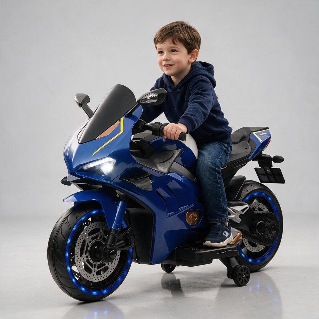 Mini Moto Eletrica Infantil 24V Grande barata para Criança de 3 até 6 anos Motorizada para Menino e Menina Motinha TOP