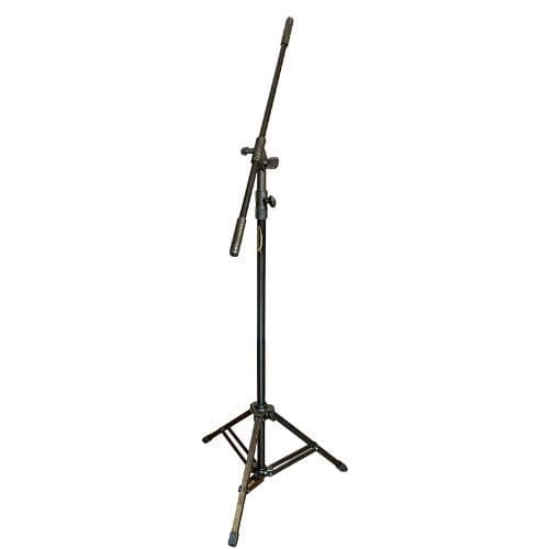 Pedestal Girafa Para Microfone Pés Dobráveis Preto TPH51 Torelli