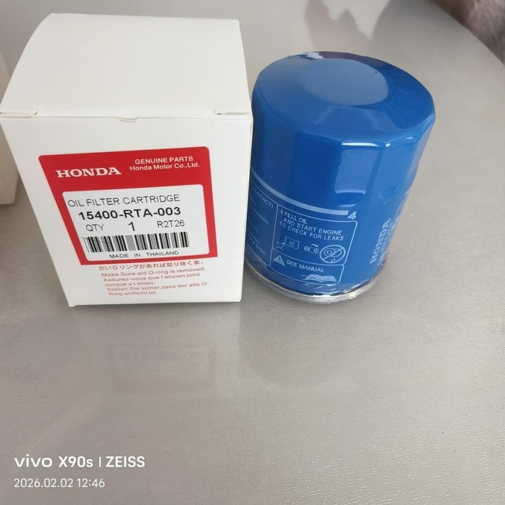 Adequado para Honda Accord CRV novo Civic Jede XRV Fengfan filtro de óleo grade de óleo 15400-PTA-003