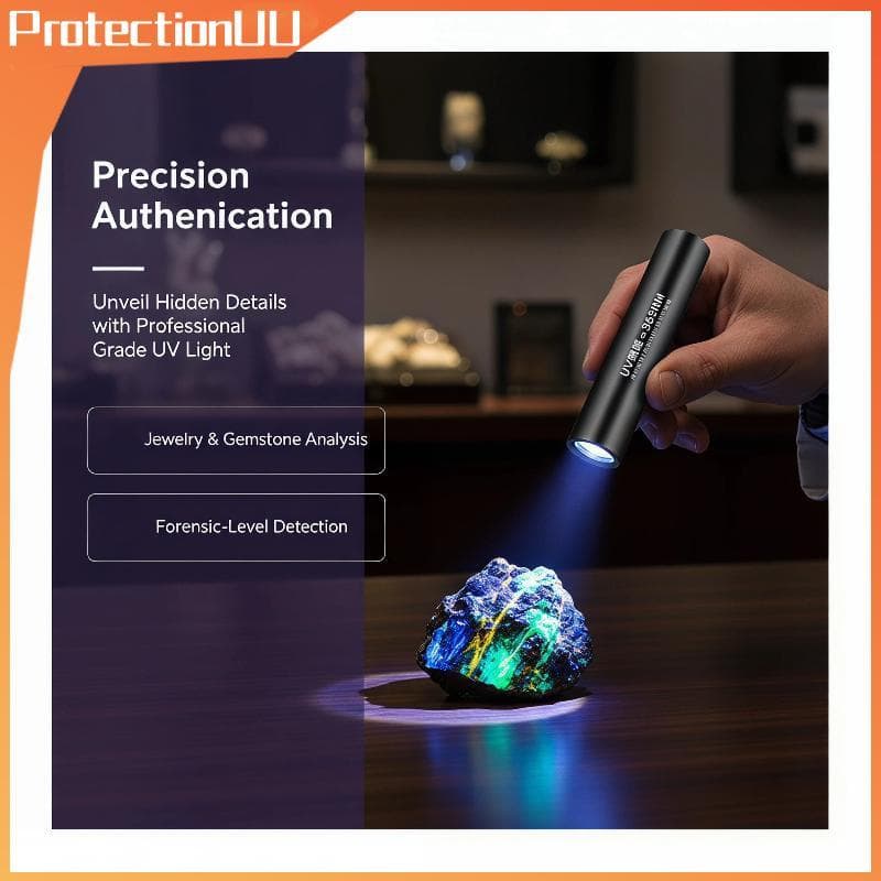 Lanterna UV Portátil PROTE 365nm Para Detecção De Manchas E Percevejos De Animais De Estimação BR