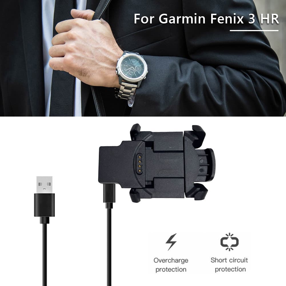 Smartwatch Clipe Doca De Carregamento Para Fenix 3 HR Carregador De Relógio Compatível Com Rastreadores De Fitness Portá